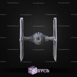 Tie Fighter Vehicle Kit Card 3D Printer Files