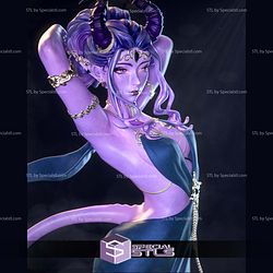 Tiefling Woman Fanart 3D Printer Files