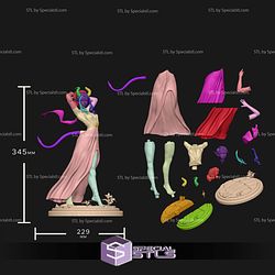 Tiefling Woman Fanart 3D Printer Files