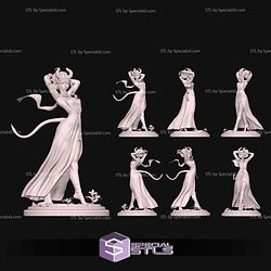 Tiefling Woman Fanart 3D Printer Files