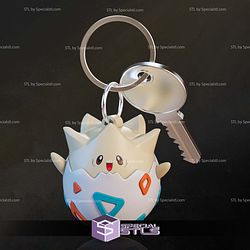 Togepi Pokemon Keychain 3D Printer Files