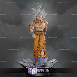 Ultra Instinct Goku Walking 3D Printer Files