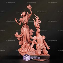 Vecna Dungeon and Dragons Miniatures 3D Printer Files
