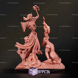 Vecna Dungeon and Dragons Miniatures 3D Printer Files