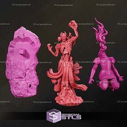 Vecna Dungeon and Dragons Miniatures 3D Printer Files