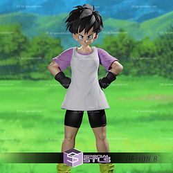 Videl 2 Hair Version 3D Printer Files