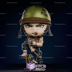 Wolverine Soldier Chibi 3D Printer Files