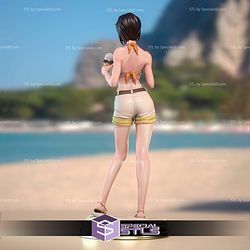 Yuffie Ice Cream Final Fantasy 3D Printer Files