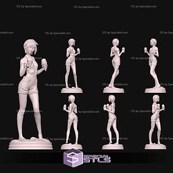 Yuffie Ice Cream Final Fantasy 3D Printer Files