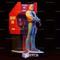 Terry Bogart Neo Geo STL Files