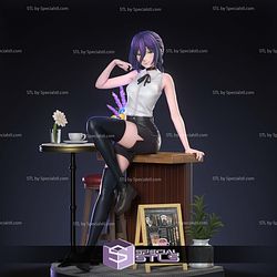 Reze Beautiful and Flower Chainsaw Man Digtial STL Files