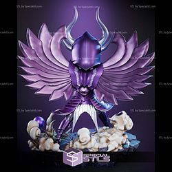 Aiacos de Garuda Saint Seiya Chibi 3D Printer Files