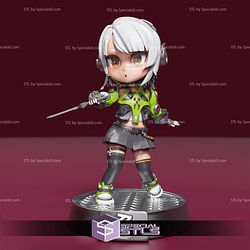 Anby Demara Zenless Zone Zero Chibi 3D Printer Files