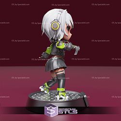 Anby Demara Zenless Zone Zero Chibi 3D Printer Files