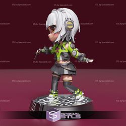 Anby Demara Zenless Zone Zero Chibi 3D Printer Files