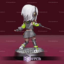 Anby Demara Zenless Zone Zero Chibi 3D Printer Files