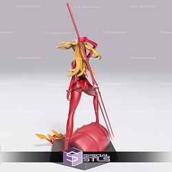 Asuka Evangelion Simple Base 3D Printer Files