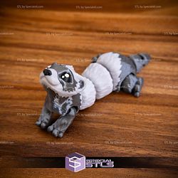 Basic STL Collection Articulated Ferret