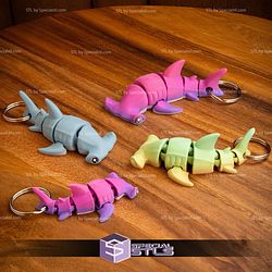 Basic STL Collection Articulated Hammerhead Shark
