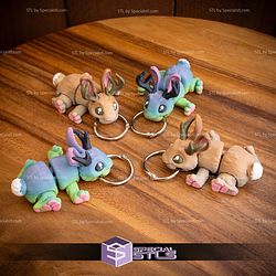 Basic STL Collection Articulated Jackalopes