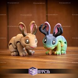 Basic STL Collection Articulated Jackalopes