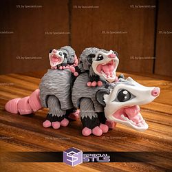 Basic STL Collection Articulated Opossum