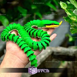 Basic STL Collection Articulated Rhinoceros Ratsnake