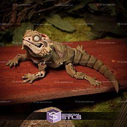 Basic STL Collection Articulated Zombie Bearded Dragon