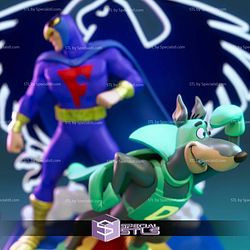 Blue Falcon Dynomutt Dog Wonder 3D Printer Files