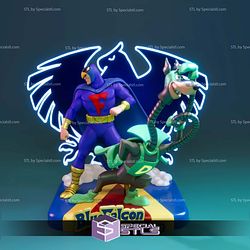 Blue Falcon Dynomutt Dog Wonder 3D Printer Files