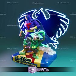 Blue Falcon Dynomutt Dog Wonder 3D Printer Files
