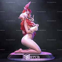 Bunny Girl and Rabbit 3D Printer Files
