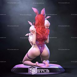 Bunny Girl and Rabbit 3D Printer Files