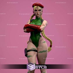 Cammy Folded Arms Pose 3D Printer Files