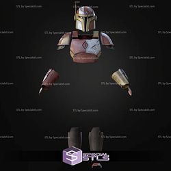 Cosplay STL Files Mandalorian Spirit Helmet