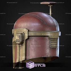 Cosplay STL Files Mandalorian Strength Helmet