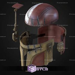 Cosplay STL Files Mandalorian Strength Helmet
