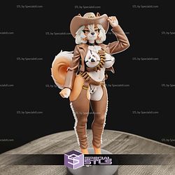 Cowgirl Furry 3D Printer Files