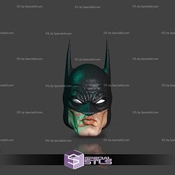 Custom Head STL Batman Batmetal
