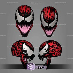 Custom Head STL Collection Carnage Classic Pack