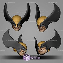 Custom Head STL Collection Wolverine Classic Pack