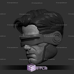 Custom Head STL Cyclops Scott Summers