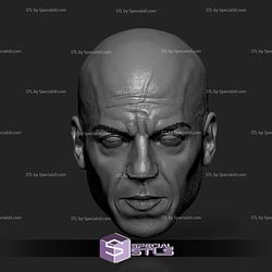 Custom Head STL Dominic Toretto Fast and Furious