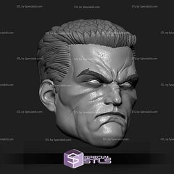 Custom Head STL Flashpoint Paradox Aquaman