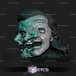 Custom Head STL Loki Time Jumping Freaking