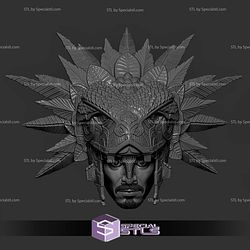 Custom Head STL Namor and Helmet