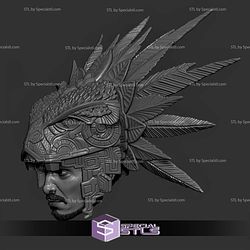 Custom Head STL Namor and Helmet