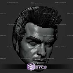 Custom Head STL Spiderman Andrew Garfield V2