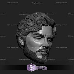 Custom Head STL Starlord Peter Quill