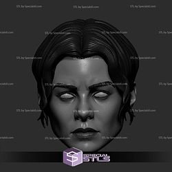Custom Head STL Supergirl Sasha Calle